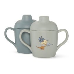 KONGES SLJD Dino 2 Pak Sippy Cup