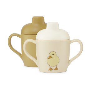 KONGES SLJD Ducklin 2 Pak Sippy Cup