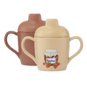 KONGES SLJD Fraise 2 Pak Sippy Cup