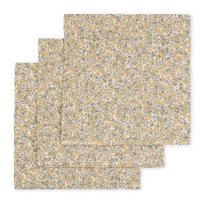 KONGES SLJD Jardin De Fleurs 3 Pak Muslin
