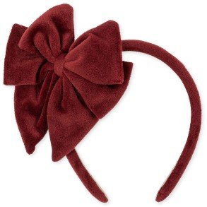 KONGES SLJD Jolly Red Velvet Bowie Hairbrace