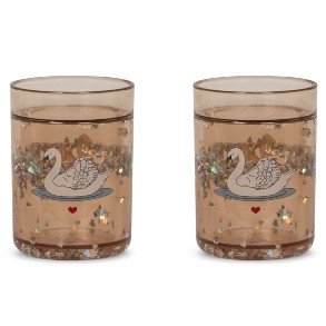 KONGES SLJD Swan Glitter Cups