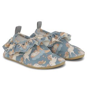 KONGES SLJD Unicorn Blue Manuca Frill Swim Shoes