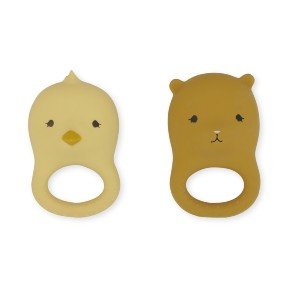 KONGES SL�JD Yellow Chicken Bear Bidering
