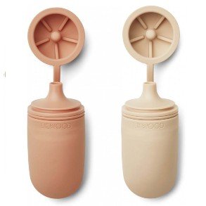 LIEWOOD Tuscany Rose Silicone Smoothie Bottle