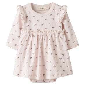 LIL' ATELIER Almost Mauve Tulip Baby Gago Body Kjole