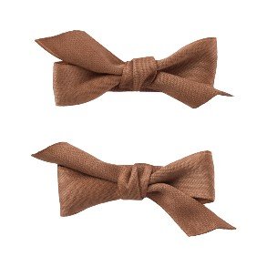 LIL' ATELIER Carob Brown Harla Hair Clips