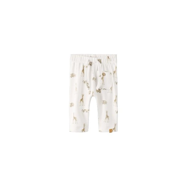LIL' ATELIER Coconut Milk Animals Gayo Pants