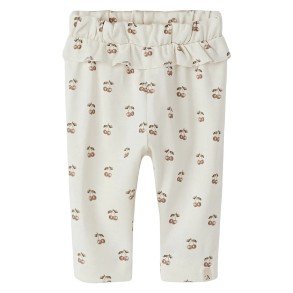 LIL' ATELIER Coconut Milk Cherry Layo Pants