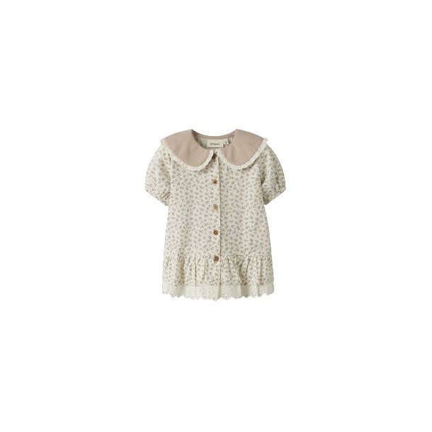 LIL' ATELIER Coconut Milk Fjola Bluse