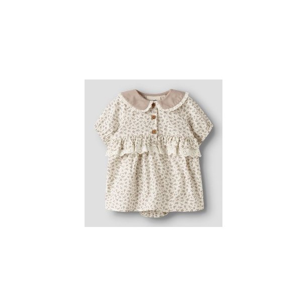 LIL' ATELIER Coconut Milk Fjola Body Dress