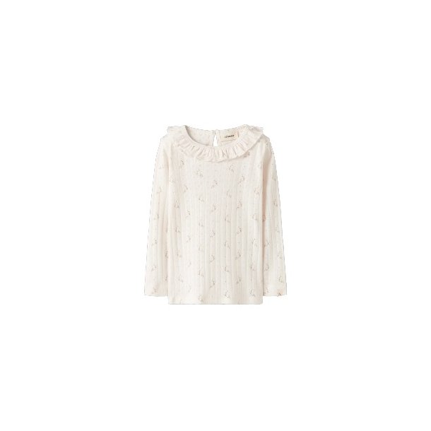 LIL' ATELIER Coconut Milk Flower Bluse