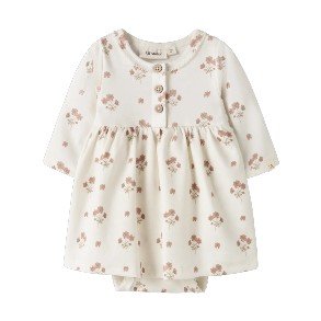 LIL' ATELIER Coconut Milk Flower Body Kjole