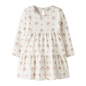 LIL' ATELIER Coconut Milk Flower Kjole