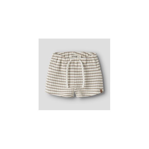 LIL' ATELIER Coconut Milk Mocha Haldur Shorts
