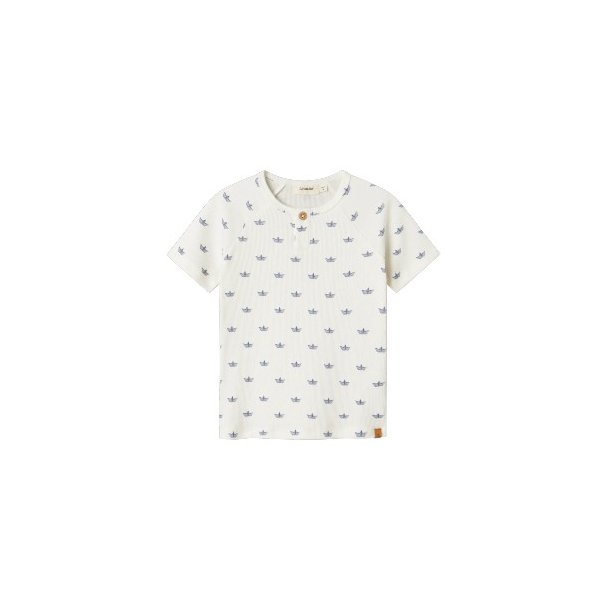 LIL' ATELIER Coconut Milk Paper Boat Lavo T Shirt