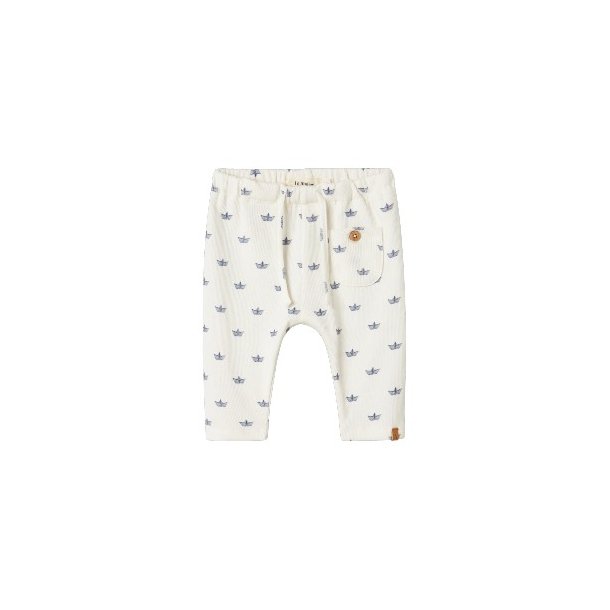 LIL' ATELIER Coconut Milk Paper Boat Leggings