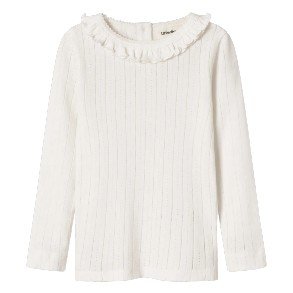 LIL' ATELIER Coconut Milk Rachel Bluse