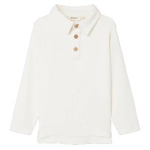 LIL' ATELIER Coconut Milk Undo Bluse