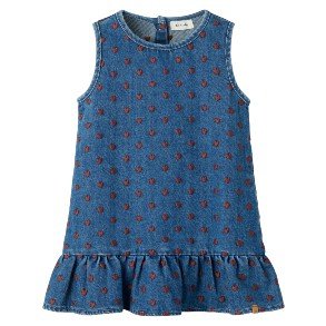 LIL' ATELIER Dark Blue Hearts Liva Kjole