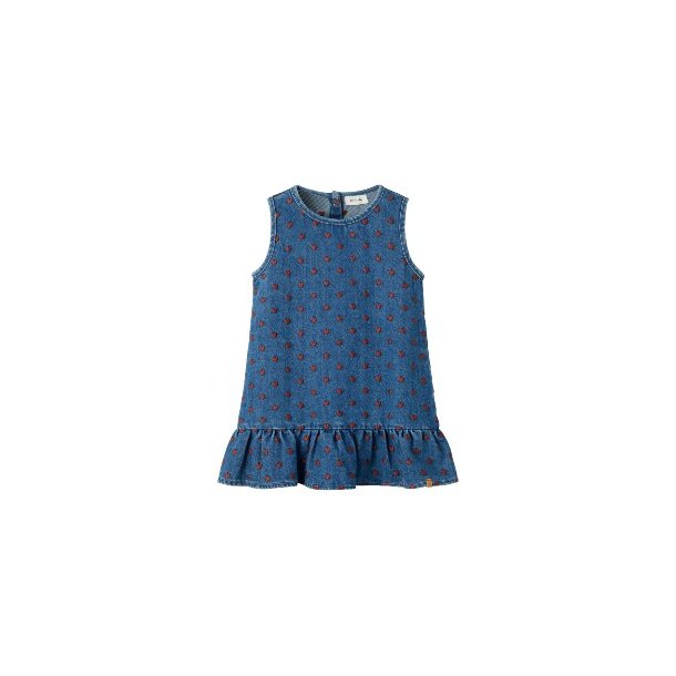 LIL' ATELIER Dark Blue Hearts Liva Kjole