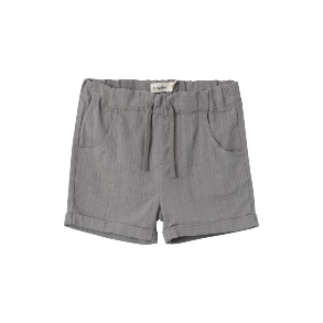 LIL' ATELIER Frost Grey Hessa Shorts
