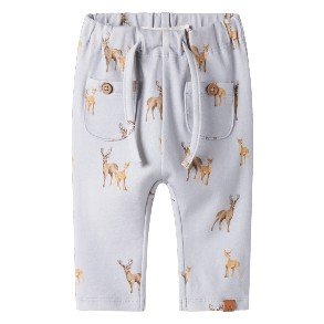 LIL' ATELIER Gray Dawn Deer Layo Pants