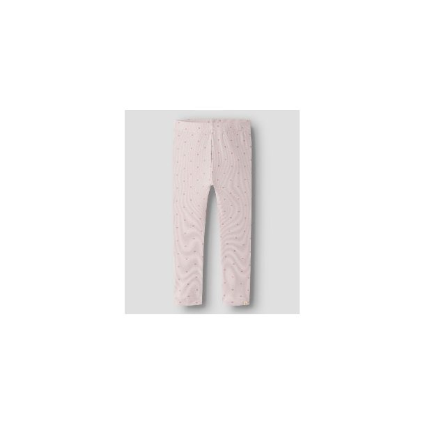 LIL' ATELIER Husted Violet Heart Gago Leggings