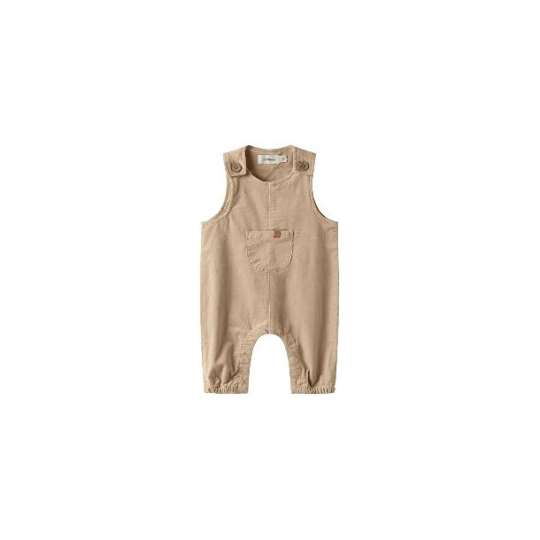 LIL' ATELIER Irish Cream Somba Overalls