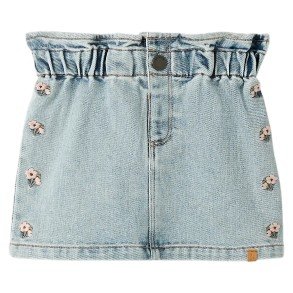 LIL' ATELIER Medium Blue Flower Derlee Skirt