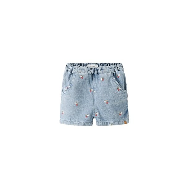 LIL' ATELIER Medium Blue Funda Shorts