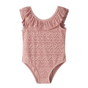 LIL' ATELIER Misty Rose Feline Swimsuit