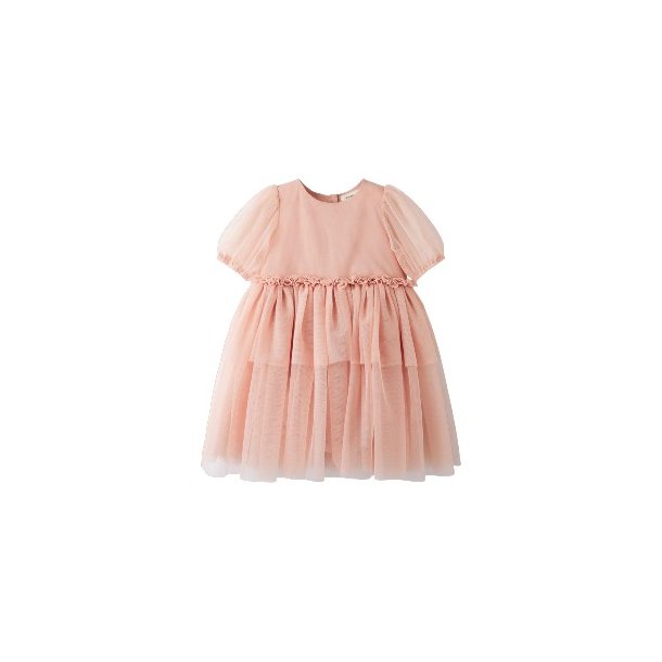 LIL' ATELIER Misty Rose Liberty Tulle Dress