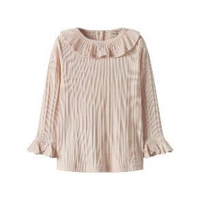 LIL' ATELIER Novelle Peach Tan Bluse