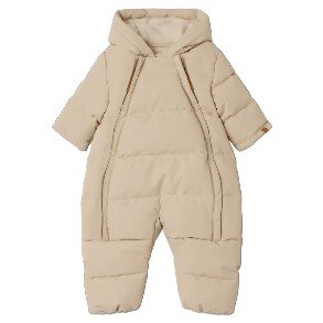 LIL' ATELIER Oxford Tan Meadows Snowsuit
