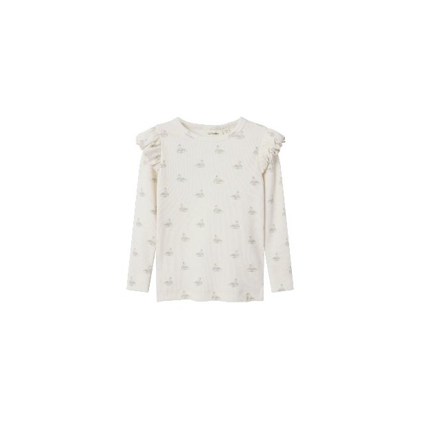 LIL' ATELIER Pastel Parchman Swan Gavo Bluse