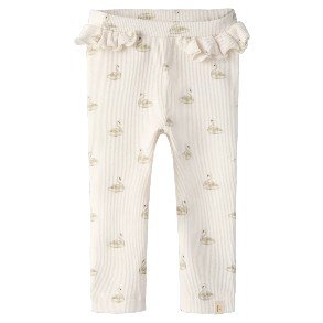 LIL' ATELIER Pastel Swan Gavo Baby Leggings