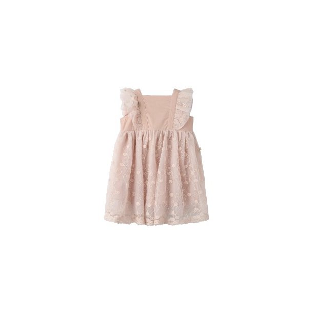 LIL' ATELIER Peach Whip Feya Tulle Dress