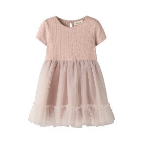 LIL' ATELIER Peach Whip Fanella  Dress