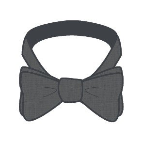 LIL' ATELIER Quiet Shade Felix Bowtie