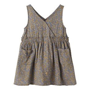 LIL' ATELIER Quiet Shade Organic Lotus Kjole