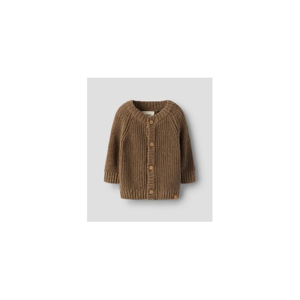 LIL' ATELIER Shitake Emlen Strik Cardigan