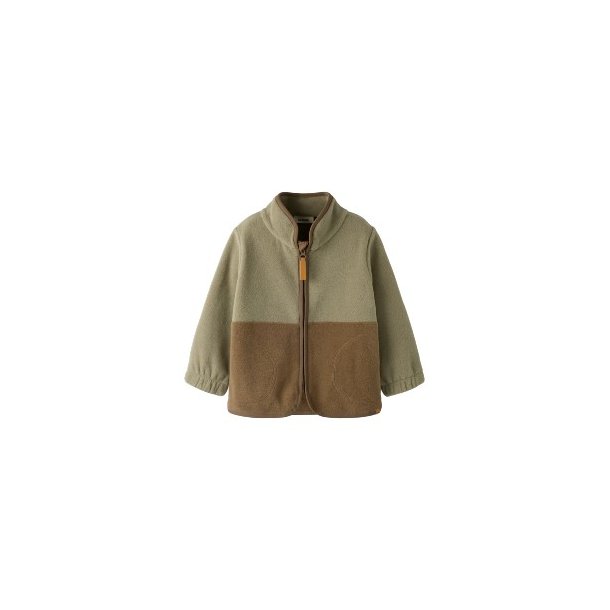 LIL' ATELIER Shitake Spektra Fleece Jakke