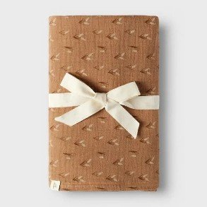 LIL' ATELIER Tobacco Brown Organic Dano Baby Senget�j