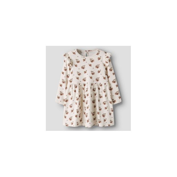 LIL' ATELIER Turtledove Apple Gayo Kjole