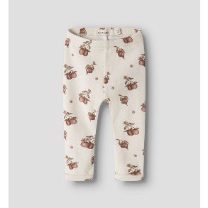 LIL' ATELIER Turtledove Apple Gayo Leggings