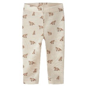 LIL' ATELIER Turtledove Fox Nalu Wool Leggings