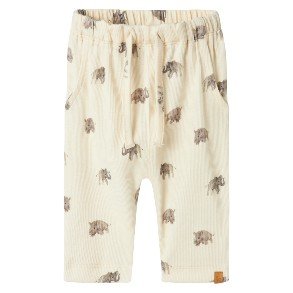 LIL' ATELIER Turtledove Gavo Elefant Pants