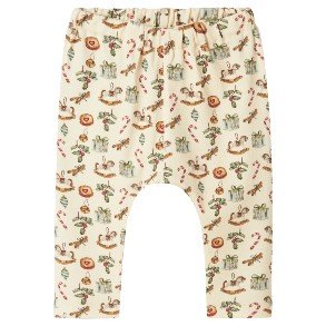 LIL' ATELIER Turtledove Gio Christmas Pants