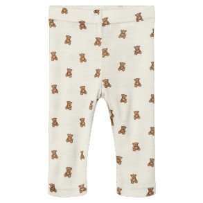 LIL' ATELIER Turtledove Melange Nalu Wool Leggings